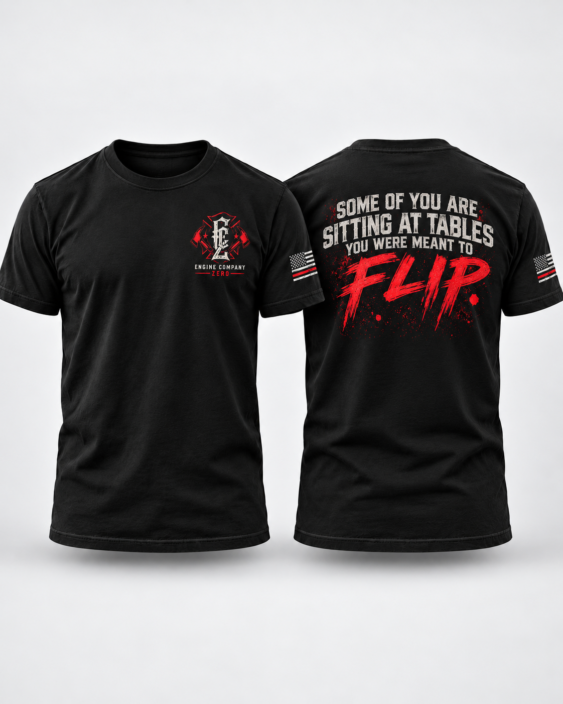 Engine Company Zero - Table Flip Tee